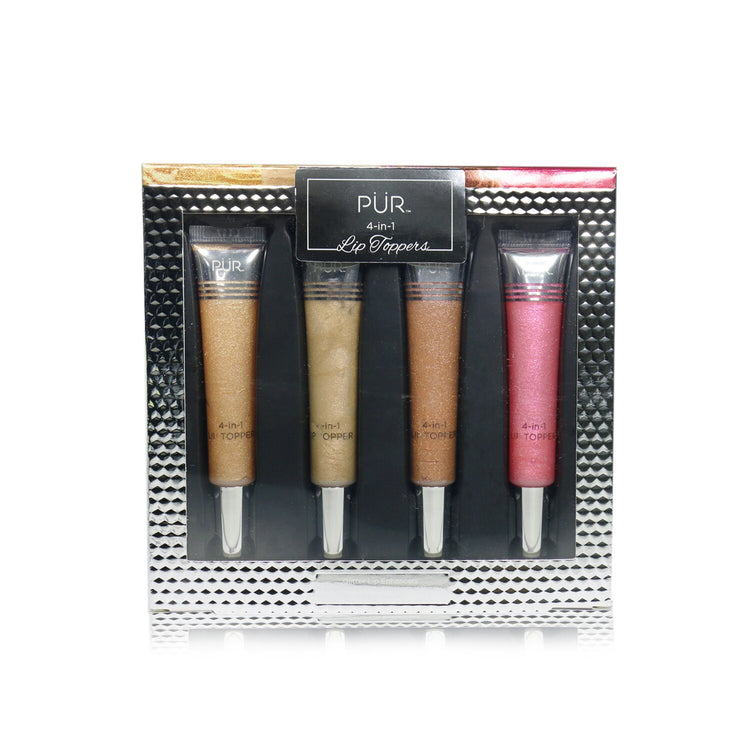 PUR (PurMinerals)/ピュア(ピュアミネラル)+4 In 1 リップトッパーグリッターリップ エンハンサーキット (4x リップ トッパー)+40ml/1.32oz ブランドコスメ