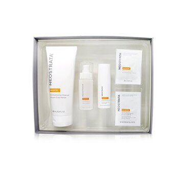 ブライトニング システム キット: エンライトゥン クレンザー, エンライトゥン セラム, エンライトゥン アイ クリーム, エンライトゥン スキン ブライトナー SPF 35, エンライトゥン ピグメント コントローラ