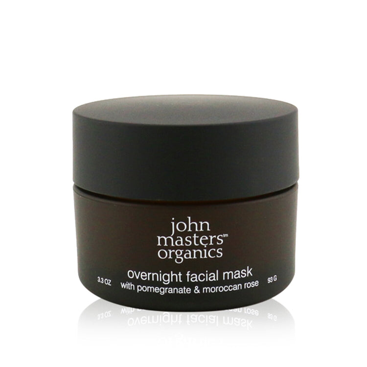 John Masters Organics/ジョンマスターオーガニック+オーバーナイト フェイシャル マスク with Pomegranate & Moroccan Rose +93g/3.3oz ブランドコスメ