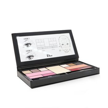 Ultra Dior Couture Colours Of Fashion Palette (1x Foundation, 2x Blush, 6x Eye Shadows, 3x Lip Color, 1x Lip Gloss) (Box Slightly Damaged)