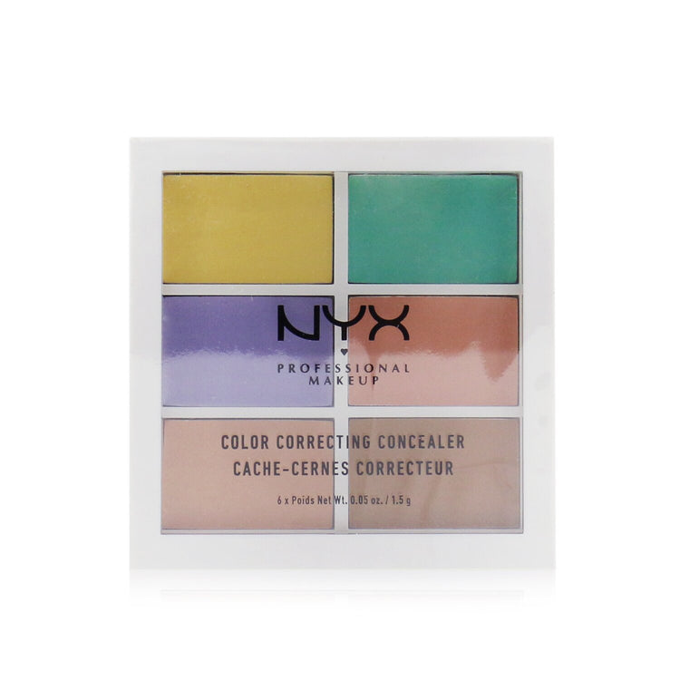 NYX/NYX ニックス+カラー コレクティング パレット (コンシール, コレクト, コントゥアー)+6x1.5g/0.05oz ブランドコスメ