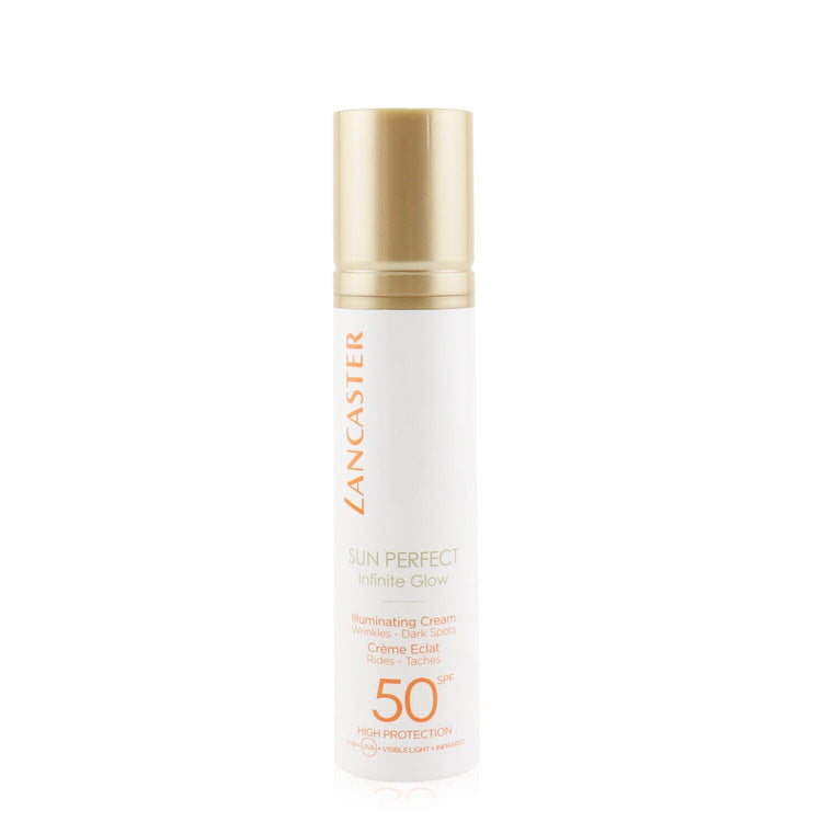 サン パーフェクト インフィニット グロー イルミネイティング クリーム SPF 50