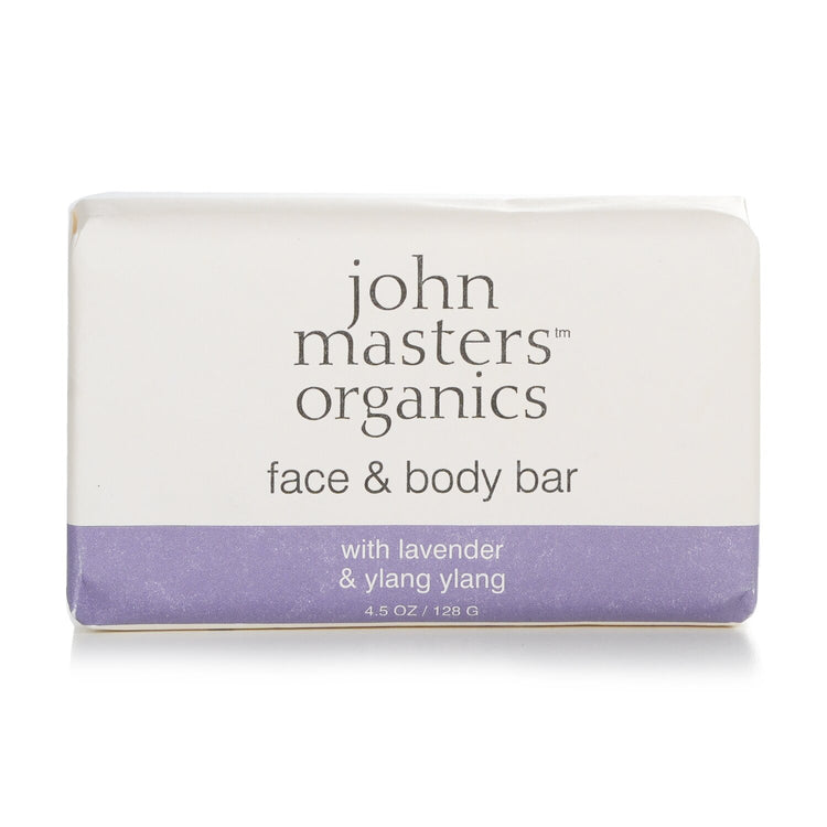 John Masters Organics/ジョンマスターオーガニック+Face & Body Bar With Lavender & Ylang Ylang +128g/4.5oz ブランドコスメ