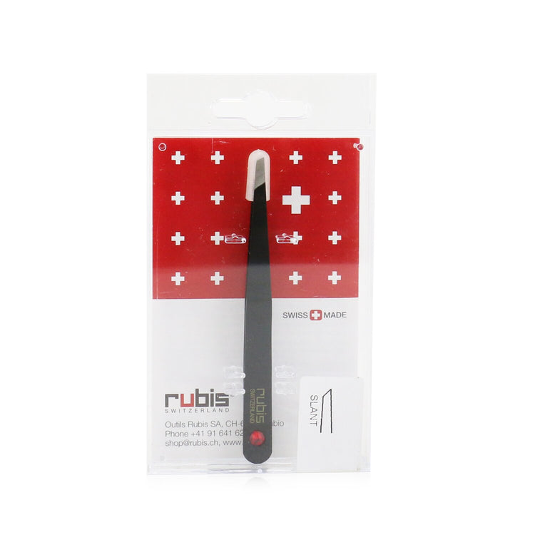Rubis/ルビス+Tweezers Classic Swarovski - # Black With Amethyst Swarovski Gem +Swarovski - # Black With Ruby Swarovski Gem ブランドコスメ