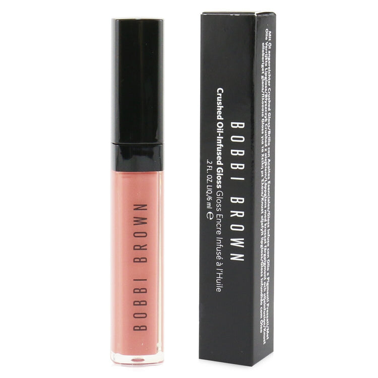 Bobbi Brown/ボビイ ブラウン+クラッシュ オイルインフューズ グロス+6ml/0.2oz+# In ザ Buff ブランドコスメ