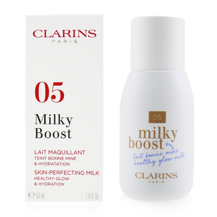 Clarins/クラランス+ミルキー ブースト ファンデーション+50ml/1.6oz+# 05 Milky Sandalwood ブランドコスメ