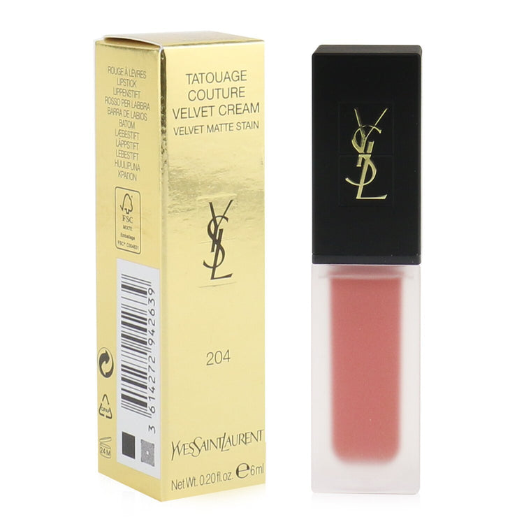 Yves Saint Laurent/イヴ・サンローラン+タトワージュ クチュール ベルベットクリーム+6ml/0.2oz+# 204 ベージュ アンダーグラウンド ブランドコスメ