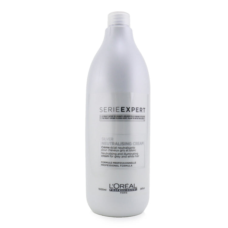 L'Oreal/ロレアル+Professionnel Serie Expert-Silverー調和&艶出しクリーム(白髪用)+1000ml/34oz ブランドコスメ