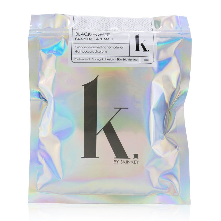 K. Series Black-Power Graphene Face Mask - Far-Infared, Strong-Adhesion & Skin-Brightening