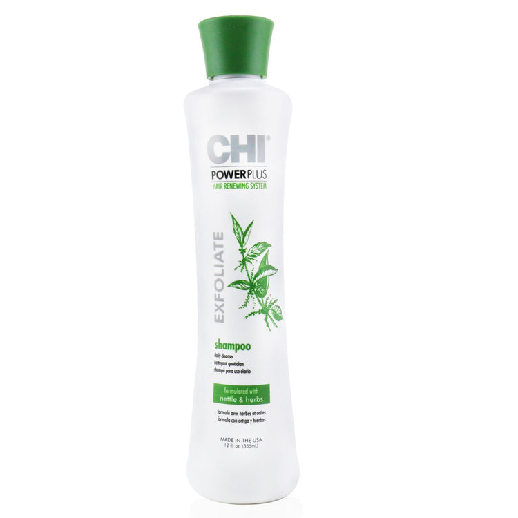 CHI/チィー+Power Plus Exfoliateシャンプーです。+355ml/12oz ブランドコスメ