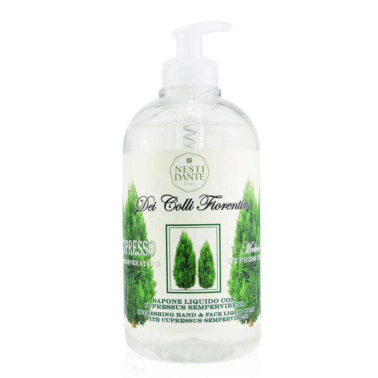 Nesti Dante/ネスティダンテ+Dei Colli Fiorentini Refreshing Hand & Face Liquid Soap - Cypress Tree +500ml/16.9oz ブランドコスメ