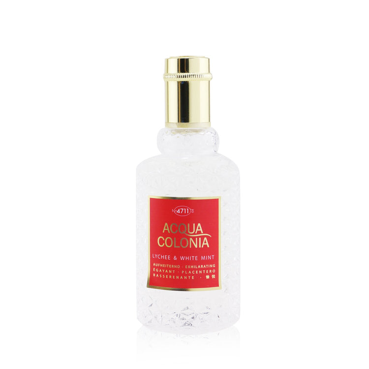 4711/4711+Acqua Colonia Lychee & White Mint Eau De Cologne Spray +50ml/1.7oz ブランドコスメ