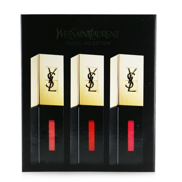 Yves Saint Laurent/イヴ・サンローラン+ルージュ ピュールクチュール ヴェルニ A レブル トリオセット(7、9、12) ブランドコスメ