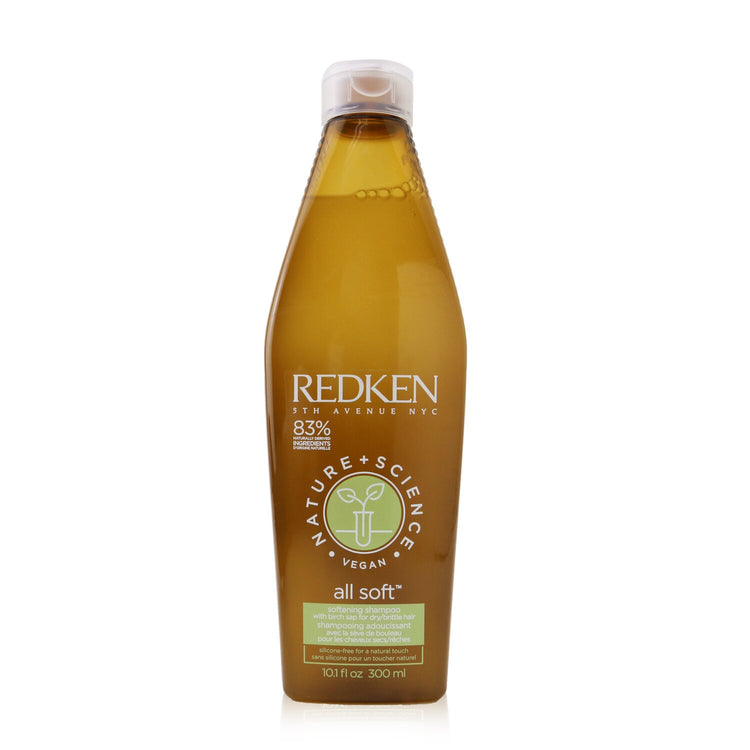 Redken/レッドケン+Nature + Science All Softソフトニングシャンプー(乾燥髪/もろい髪用)+300ml/10.1oz ブランドコスメ