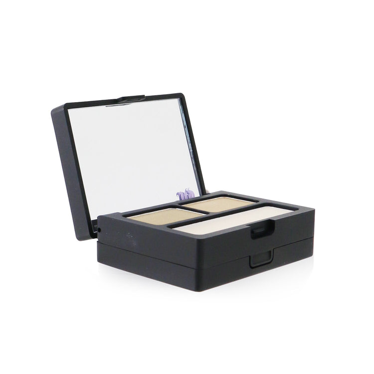 ブローボックス:アイブロウパウダー+ワックス+ツール-ブロンディ