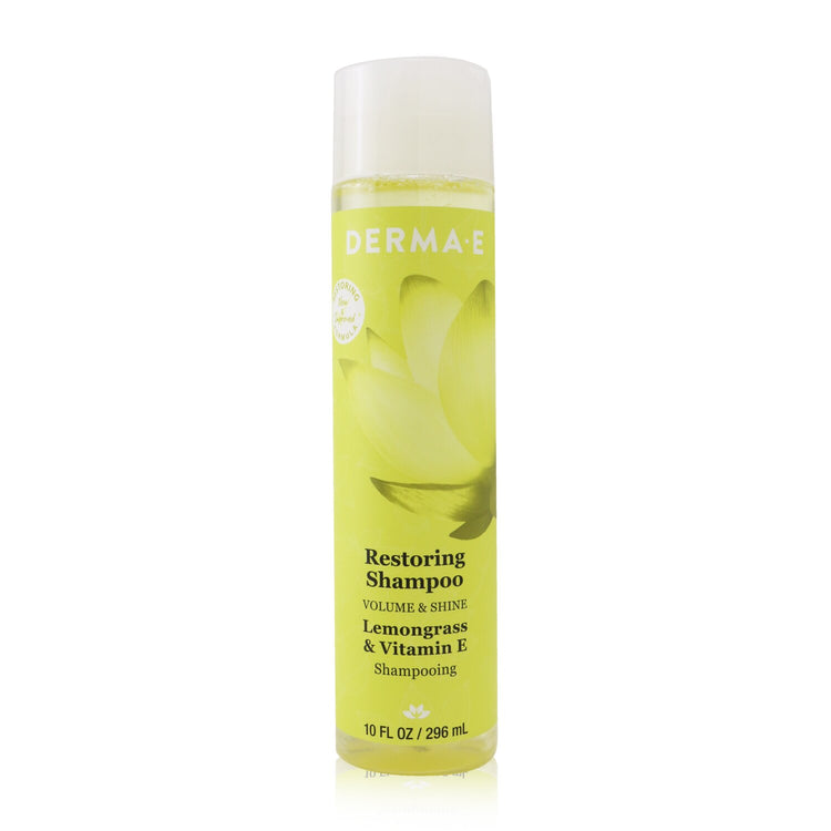Derma E/ダーマ E+Restoringシャンプー(ボリュームアップと輝き)+296ml/10oz ブランドコスメ