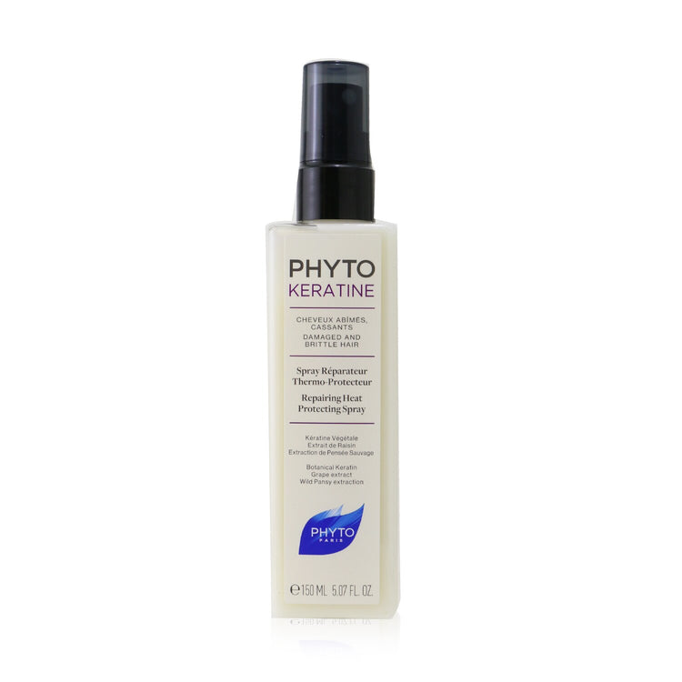 Phyto/フィト+PhytoKeratine補修熱保護スプレー(傷んでパサついた髪用)+150ml/5.07oz ブランドコスメ