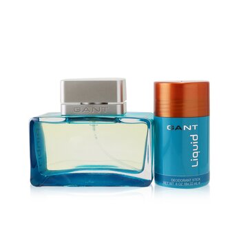 グローブリキッドセット:オードトワレスプレー50ml / 1.7oz +デオドラントスティック18g / 0.6oz