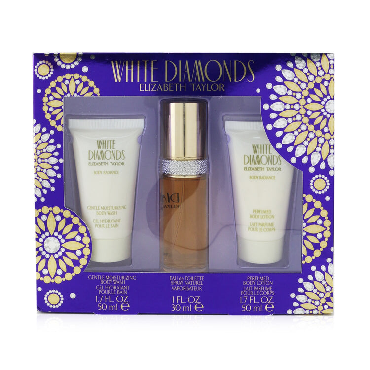 White Diamonds Coffret: Eau De Toilette Spray 30ml/1.0oz + Body Lotion 50ml/1.7oz + Body Wash 50ml/1.7oz
