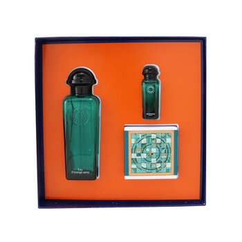 オードランジュ ヴェルトコフレ: 1xオーデコロンスプレー100ml /3.3oz 1xオーデコロン7.5ml / 0.25oz 1xソープ50g / 1.7oz