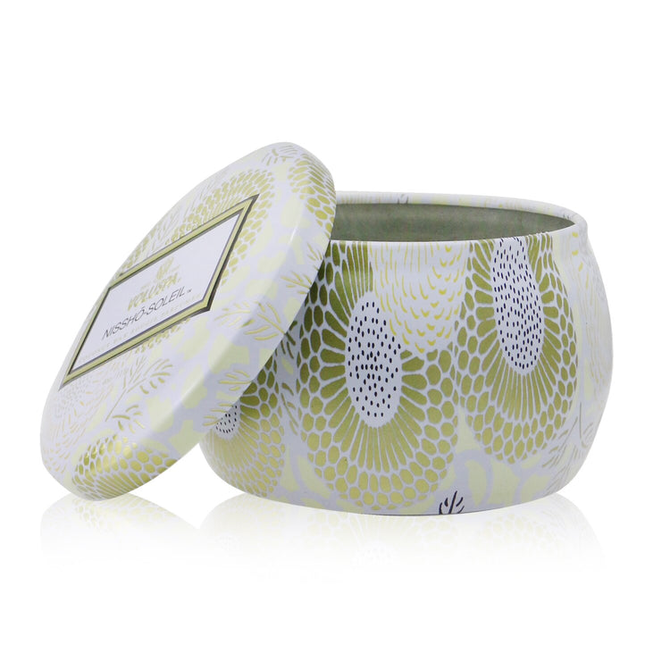 Voluspa/ボルスパ+デコレイティブ ティン キャンドル+113g/4oz ブランドコスメ