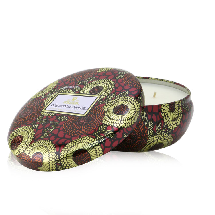 Voluspa/ボルスパ+3ウィック デコレイティブ テイン キャンドル+340g/12oz ブランドコスメ