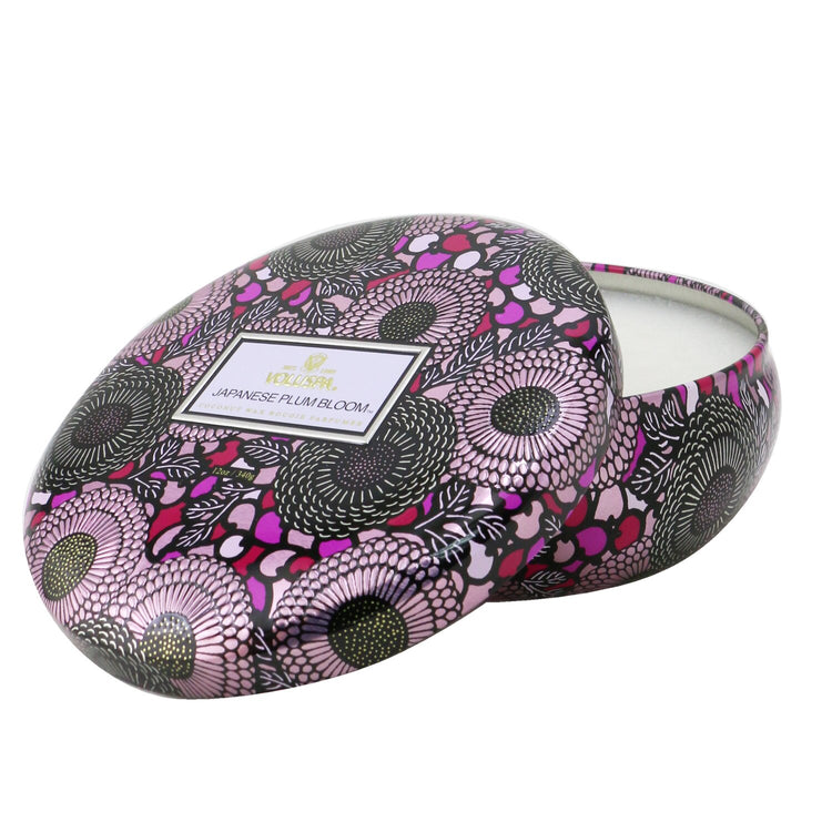 Voluspa/ボルスパ+3ウィック デコレイティブ テイン キャンドル+340g/12oz ブランドコスメ