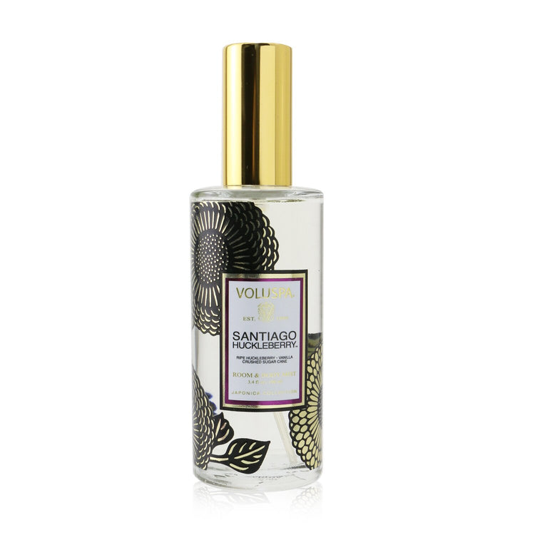 Voluspa/ボルスパ+Room & Body Spray - Santiago Huckleberry +100ml/3.4oz ブランドコスメ