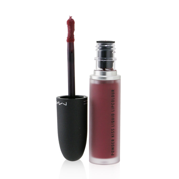 MAC/マック+パウダーキスリキッドリップカラー+5ml/0.17oz+# 990 More The Mehr-Ier ブランドコスメ