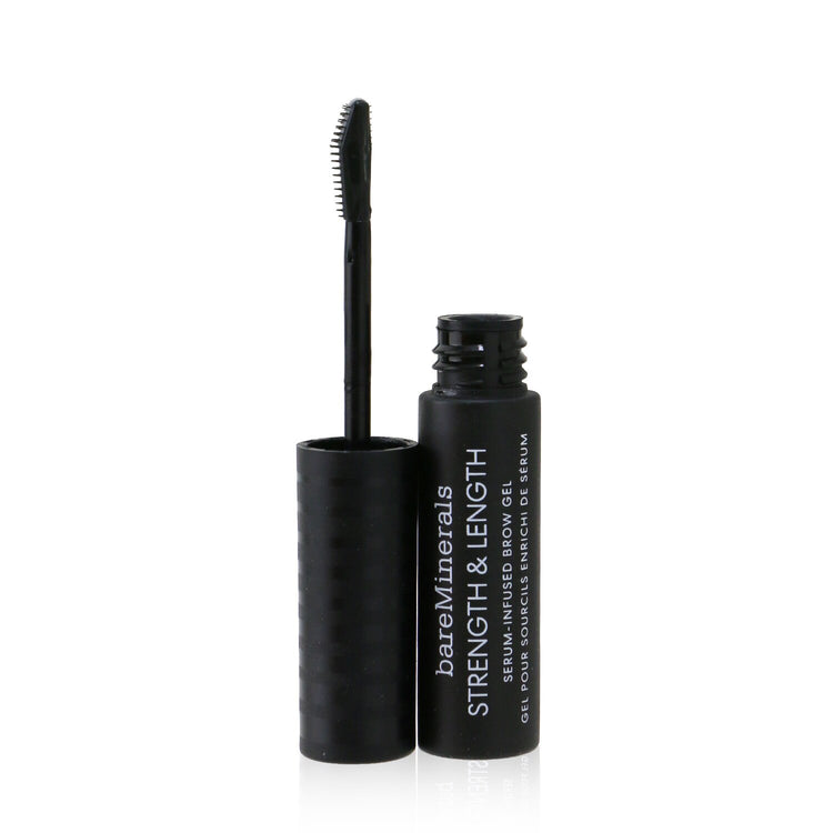 BareMinerals/ベアミネラル+Strength & Length Serum Infused Brow Gel - # Coffee +5ml/0.16oz+# Clear ブランドコスメ