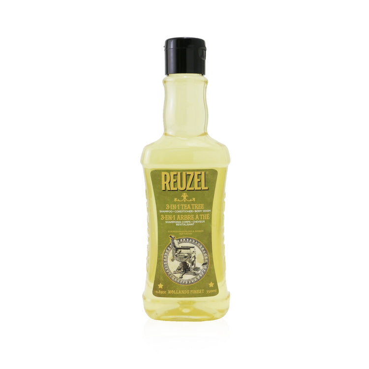 Reuzel/ルーゾー+3イン1 ティーツリー シャンプー コンディショナー ボディウォッシュ+350ml/11.83oz ブランドコスメ