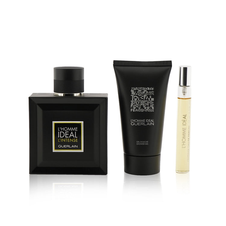 L'Homme Ideal L'Intense Coffret: Eau De Parfum Spray 100ml/3.3oz + Eau De Parfum Spray 10ml/0.3oz + Shower Gel 75ml/2.5oz