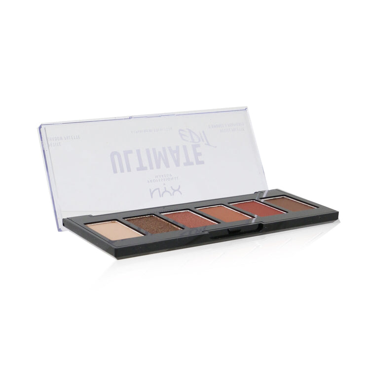 NYX/NYX ニックス+Ultimate Edit Petite Shadow Palette (6x Eyeshadow) - # Warm Neutrals +1.2g/0.04oz ブランドコスメ