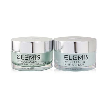 Pro-Collagen Day & Night Star Duo Set: Marine Cream 50ml/1.6oz + Oxygenating Night Cream 50ml/1.6oz