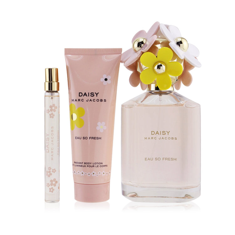 Daisy Eau So Fresh Coffret: Eau De Toilette Spray 125ml/4.2oz + Radiant Body Lotion 75ml/2.5oz + Eau De Toilette Spray 10ml/0.33oz