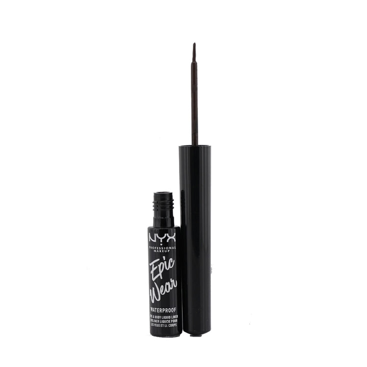 NYX/NYX ニックス+Epic Wear Waterproof Eye & Body Liquid Liner - # Brown +3.5ml/0.12oz ブランドコスメ