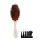 Boar Bristle & Nylon - Junior Bristle & Nylon Medium Hair Brush BN2 - # Ivory (Generally Used For Normal Hair)