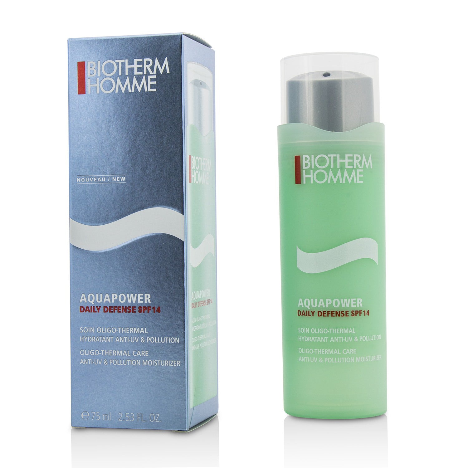 ビオテルム/Biotherm オム アクアパワー デイリーディフェンス SPF14 ,乳液 (男性用)