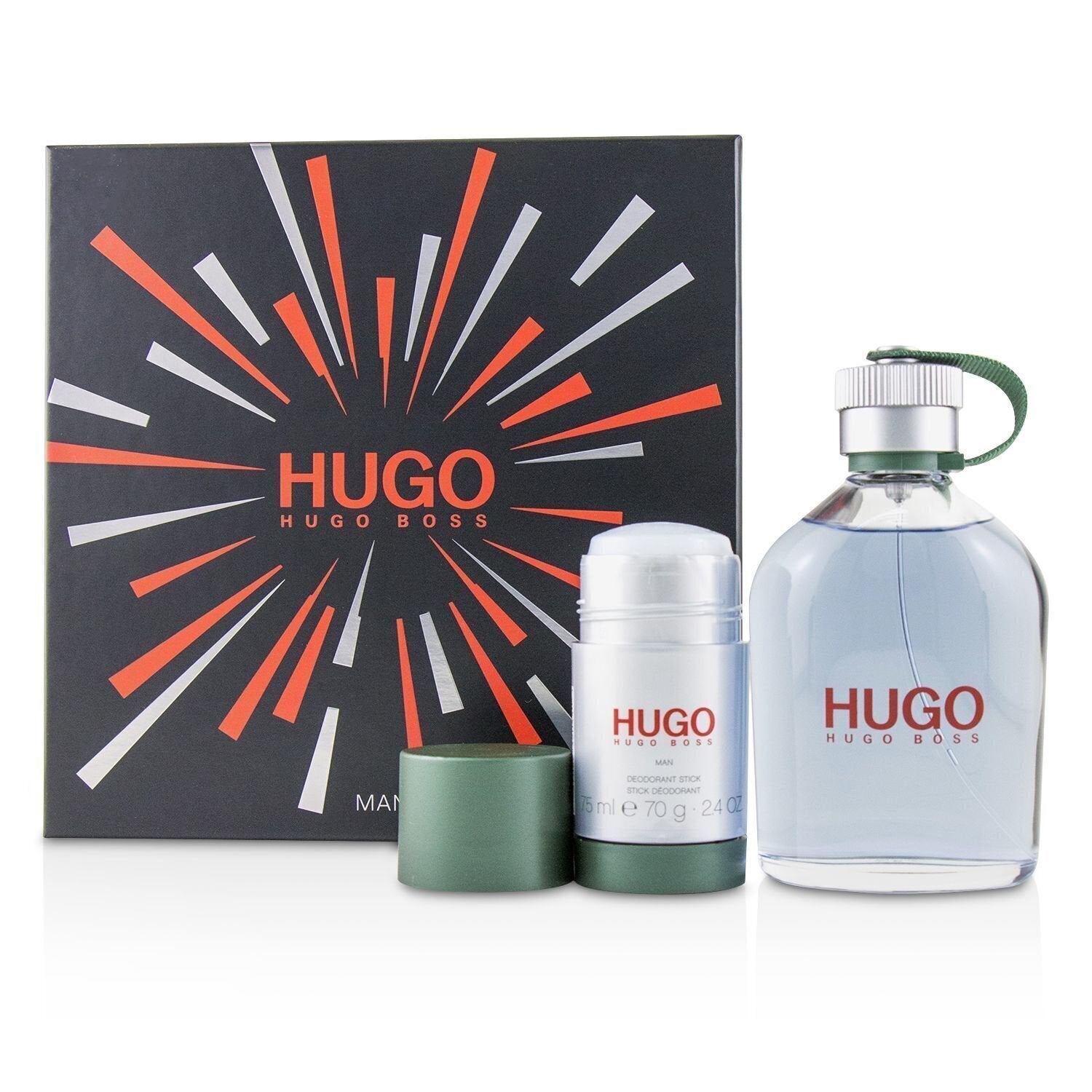 HUGO MAN 香水セット 125ml + デオドラント HUGO - HUGO Man eau de toilette 125ml gift set