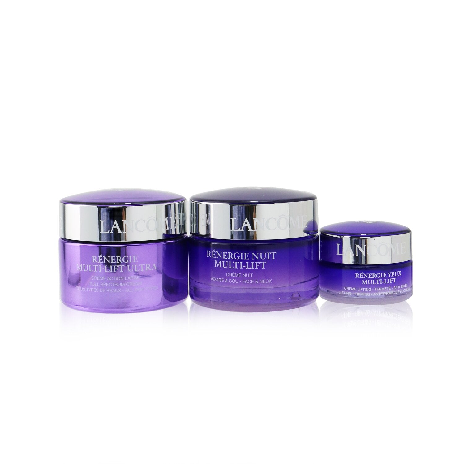 ランコム/Lancome Renergie Multi-Lift Ultra Set: Full Spectrum Cream 50ml  Night Cream 50ml Eye Cream 15ml ,スキンケアセット