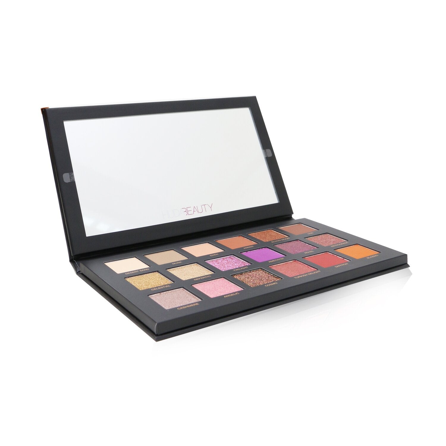Huda beauty 新品未使用　アイシャドウパレット 試してみた】The New Nude Palette Huda Beautyの人気色